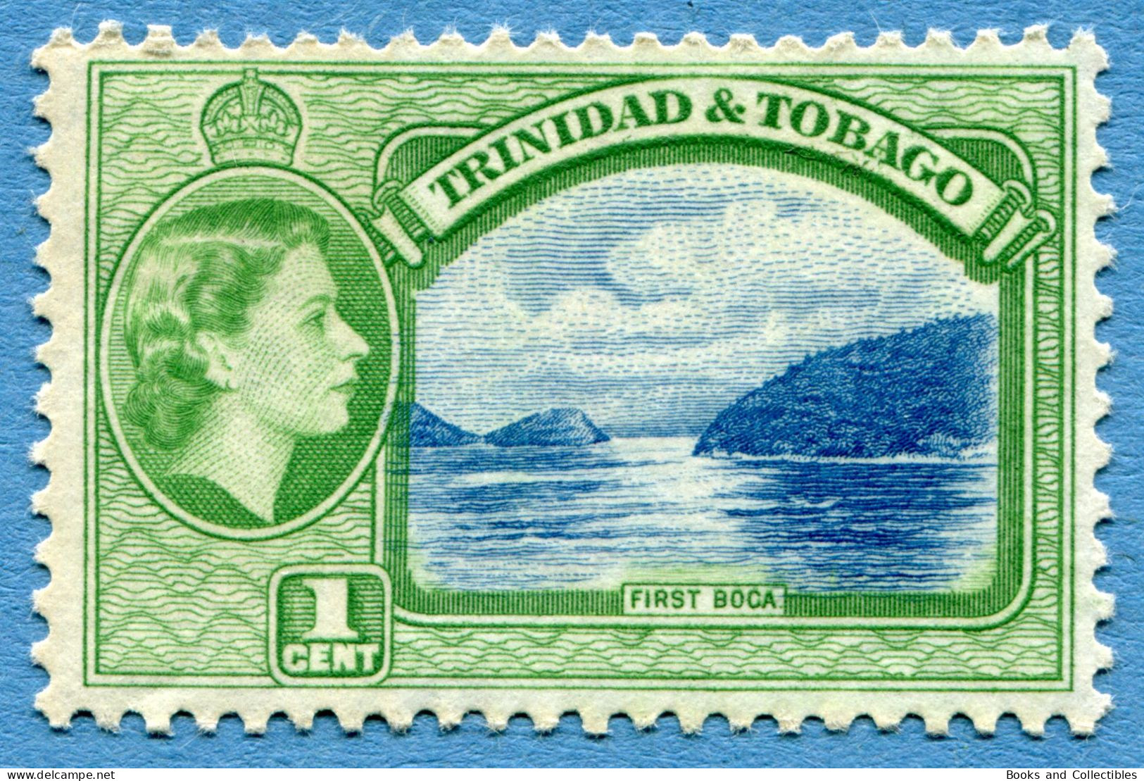 TRINIDAD & TOBAGO - 1 Cent 1953-1955 - Michel #155 * Rif. A-06 - Trinidad & Tobago (...-1961)