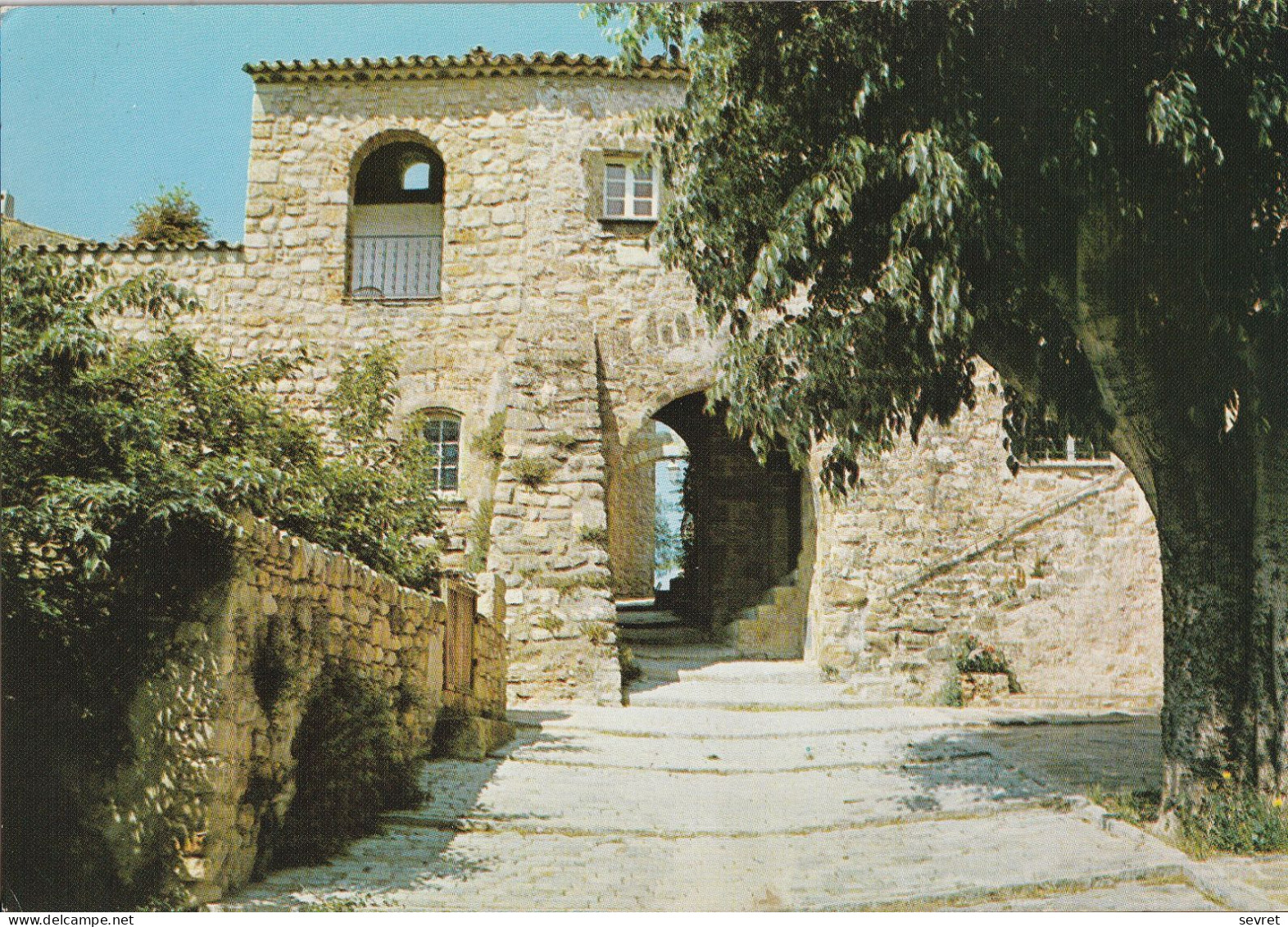 LES ARCS . - La Place Du Micocoulier : Vieille Porte - Les Arcs