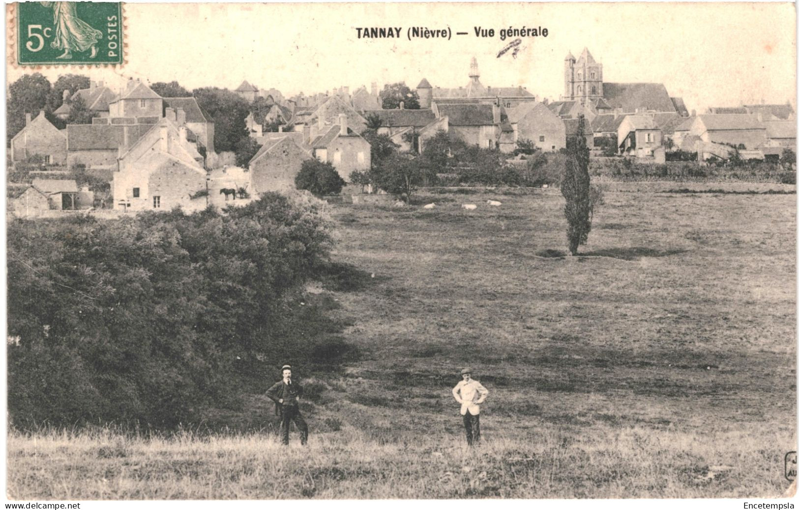 CPA Carte Postale France Tannay Vue Générale 1908VM76558 - Tannay