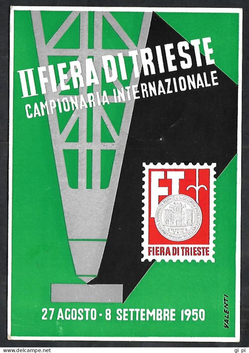 W369 – 2 FIERA DI TRIESTE DEL 1950 - Marcofilía