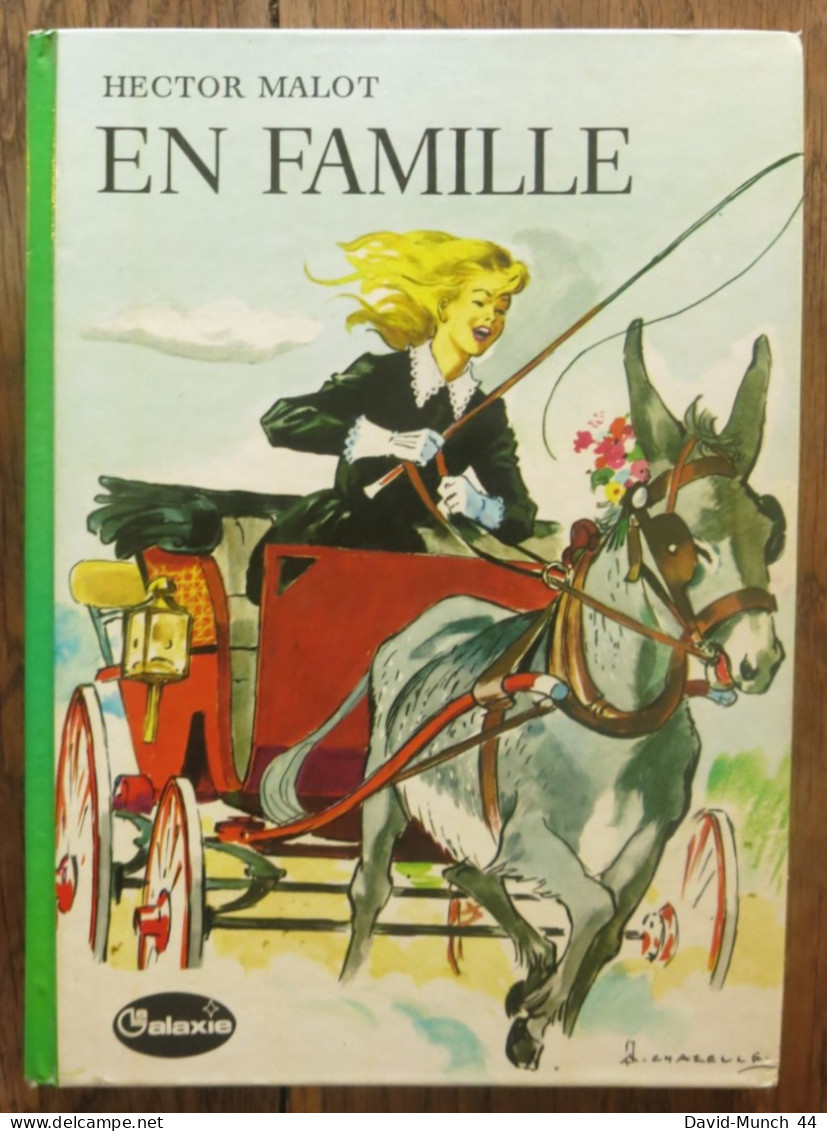 En Famille De Hector Malot, Illustrations De Albert Chazelle. Hachette, Collection La Galaxie. 1980 - Hachette