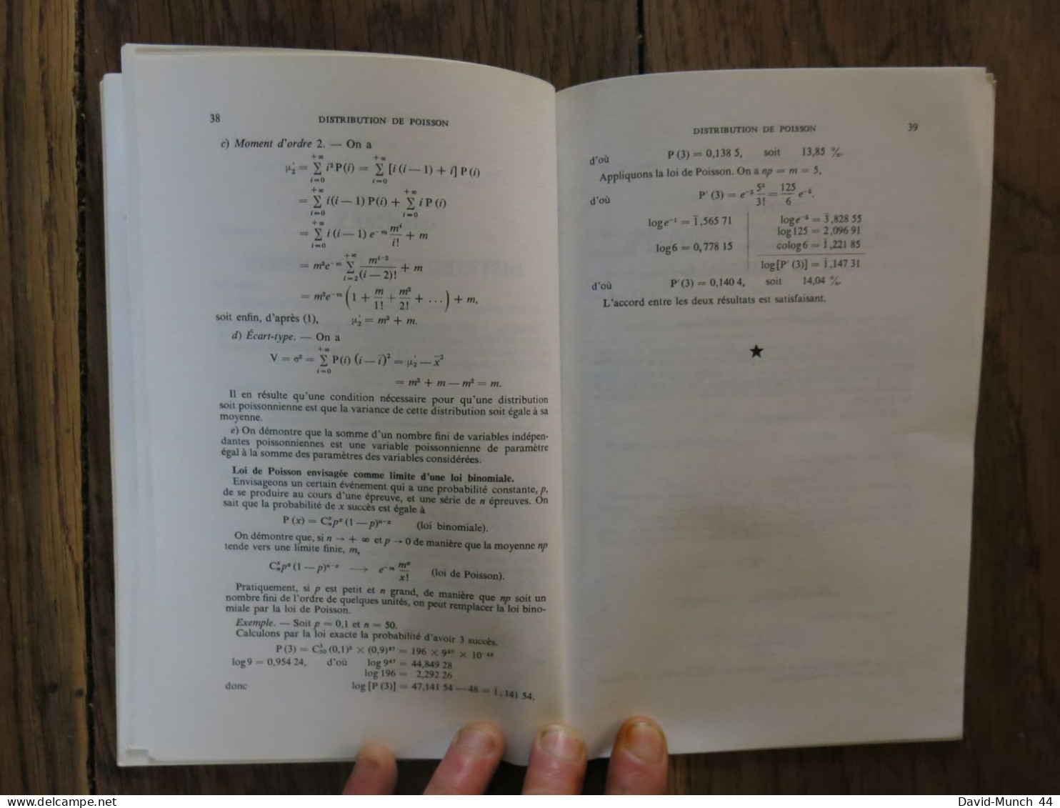 Pour une Révision Rapide du Cours de Probabilités et de Statistique de A. Combes et M. Saada. Vuibert. 1968