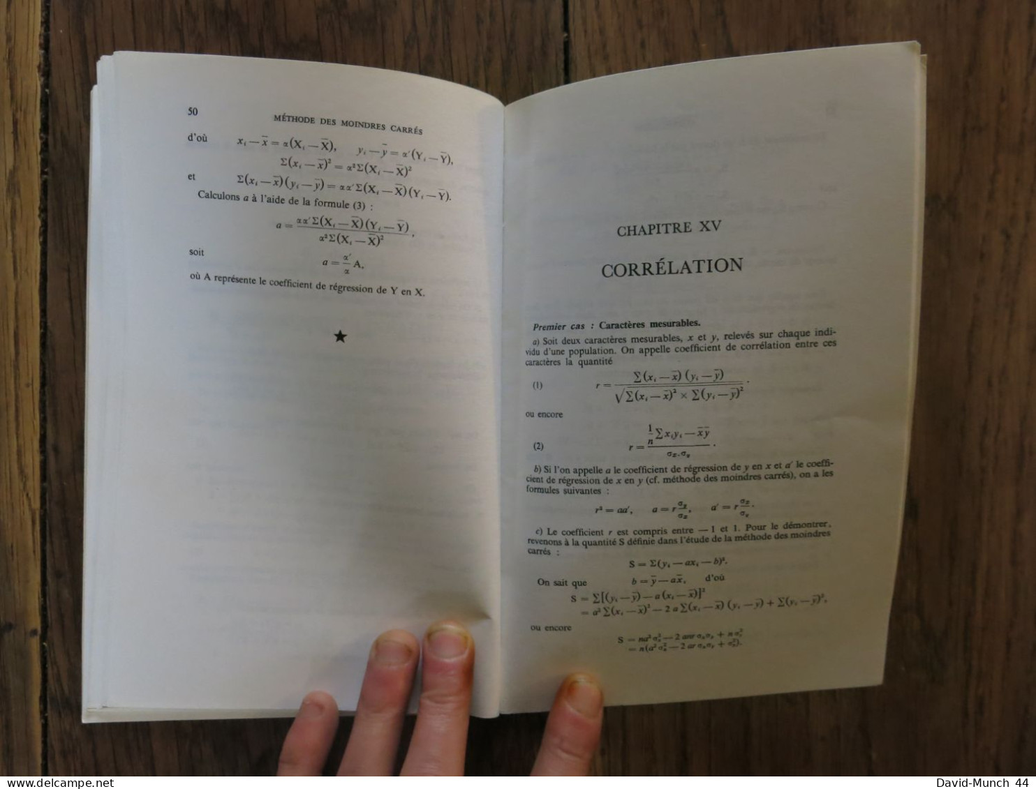 Pour une Révision Rapide du Cours de Probabilités et de Statistique de A. Combes et M. Saada. Vuibert. 1968