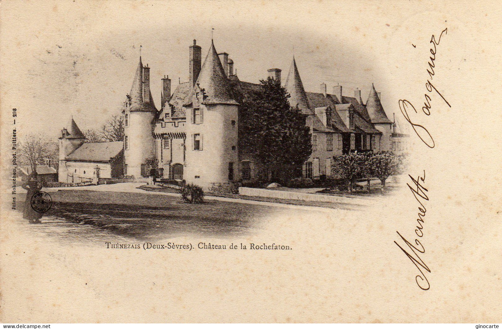 Thenezay Thenezais Chateau De La Rochefaton - Thenezay