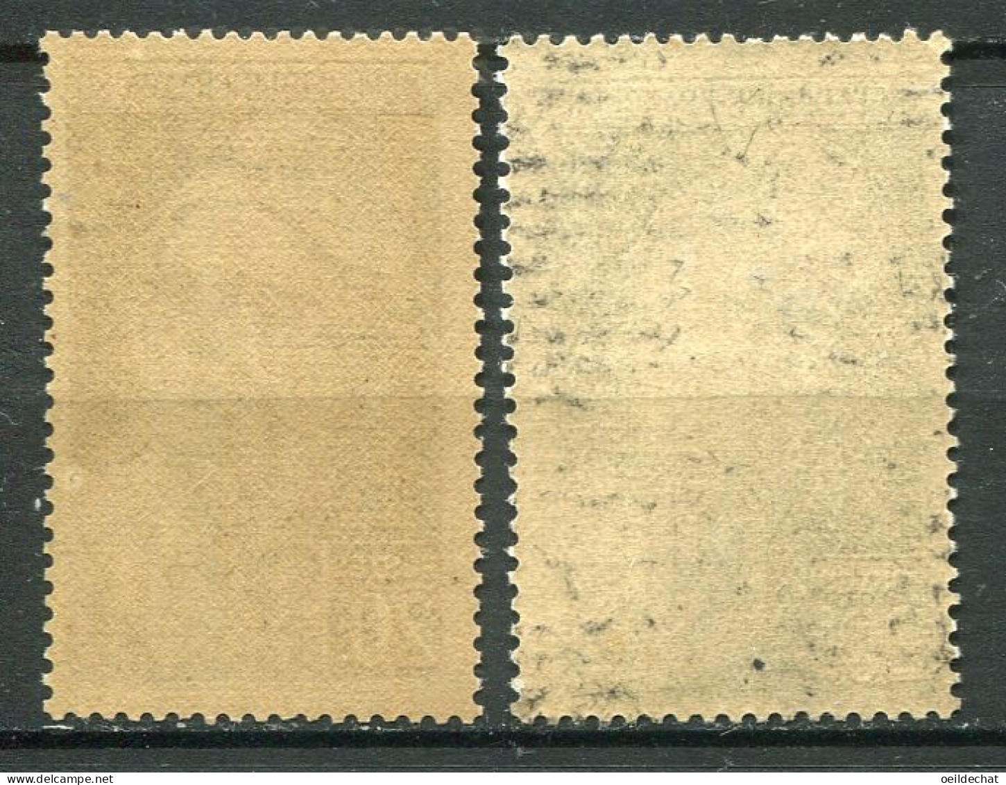 26157 FRANCE  N°730** 20F Vert Marianne De Gandon : Points Blanc Sur La Faciale Et Dans Le O De Postes + Normal 1945  TB - Unused Stamps