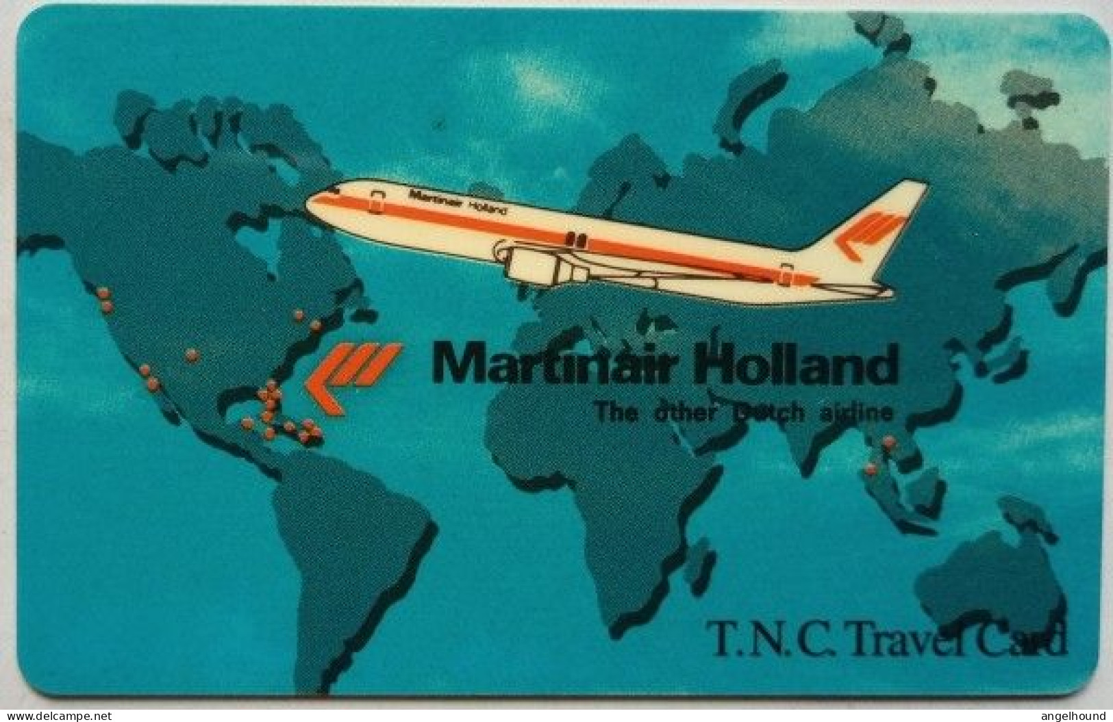 Germany T.N.C. Travel Card - Martinair Holland ( English Reverse ) - Other & Unclassified