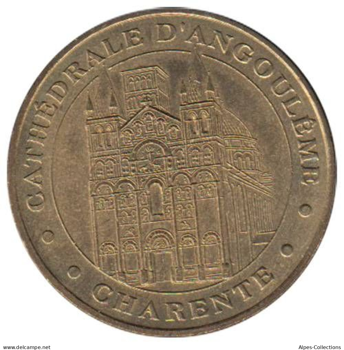 16-0050 - JETON TOURISTIQUE MDP - Cathédrale D'Angoulême - 2003.2 - 2003