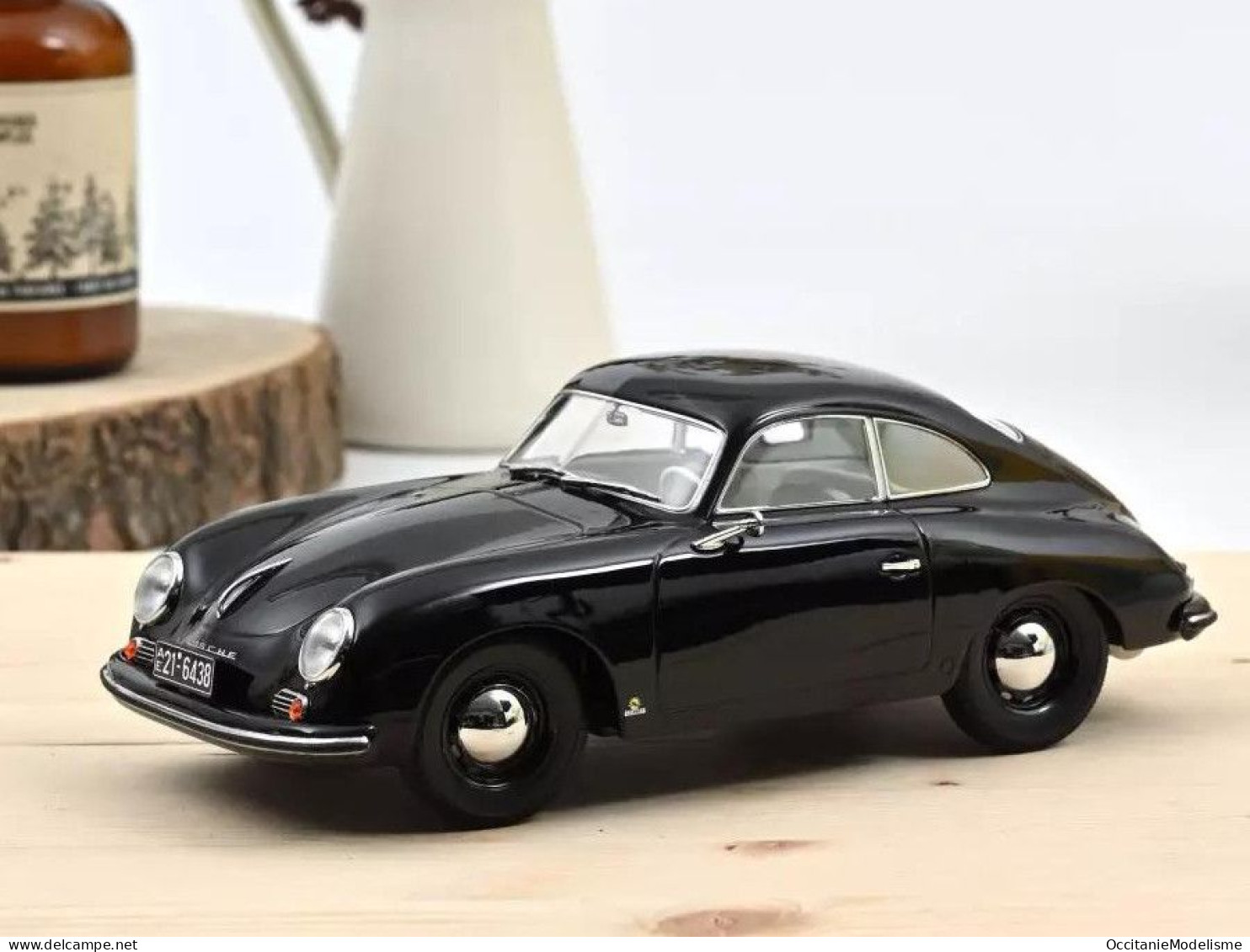 Norev - PORSCHE 356 Coupé 1952 Noir Réf. 187451 Neuf NBO 1/18 - Norev