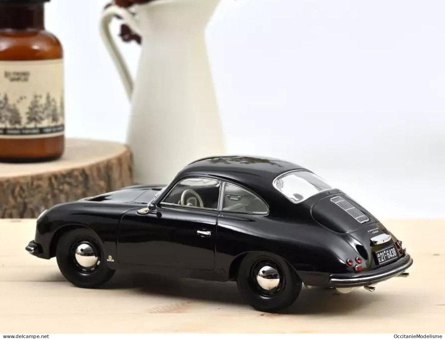 Norev - PORSCHE 356 Coupé 1952 Noir Réf. 187451 Neuf NBO 1/18 - Norev