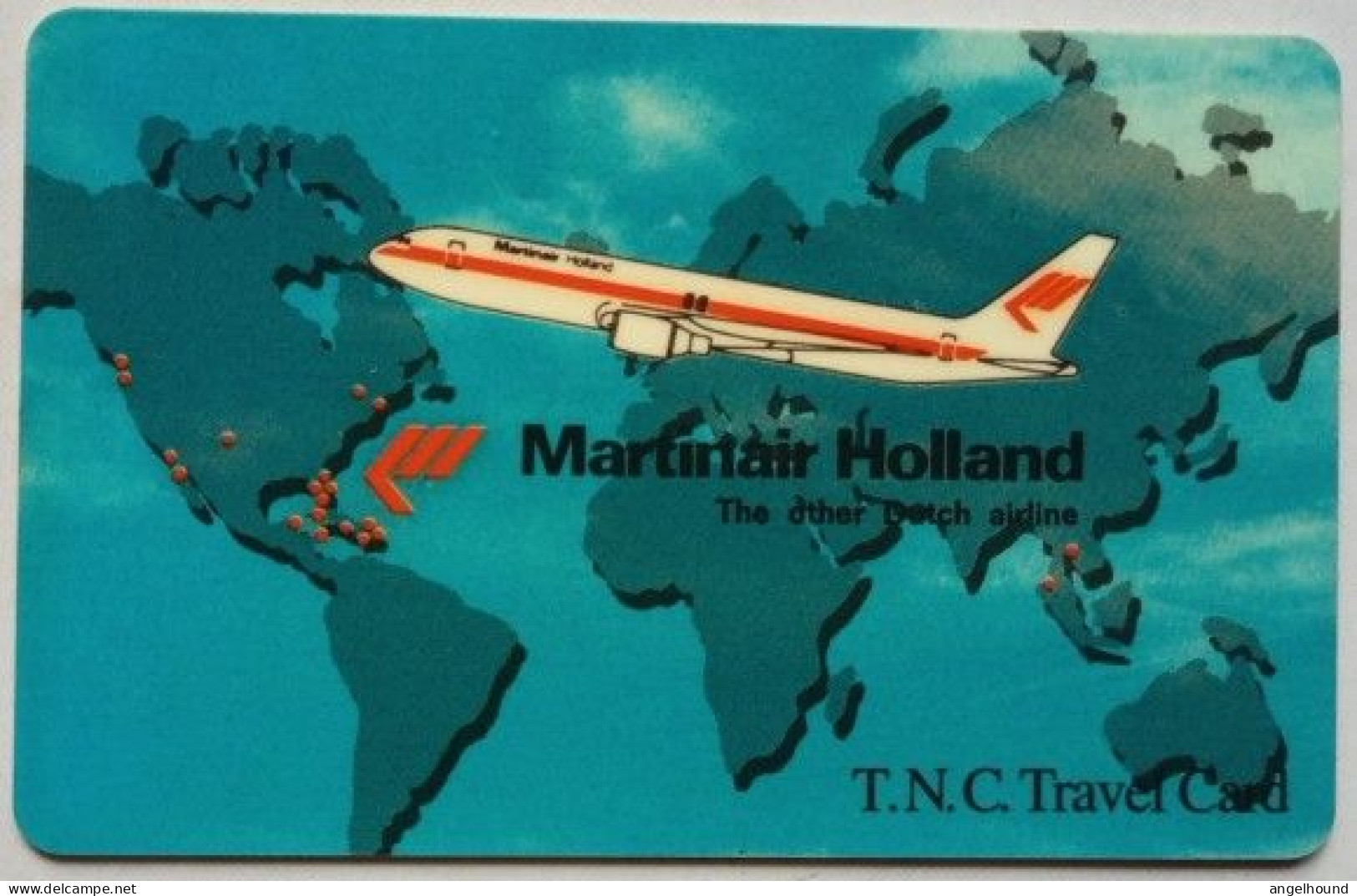 Germany T.N.C. Travel Card - Martinair Holland ( German Reverse ) - Other & Unclassified