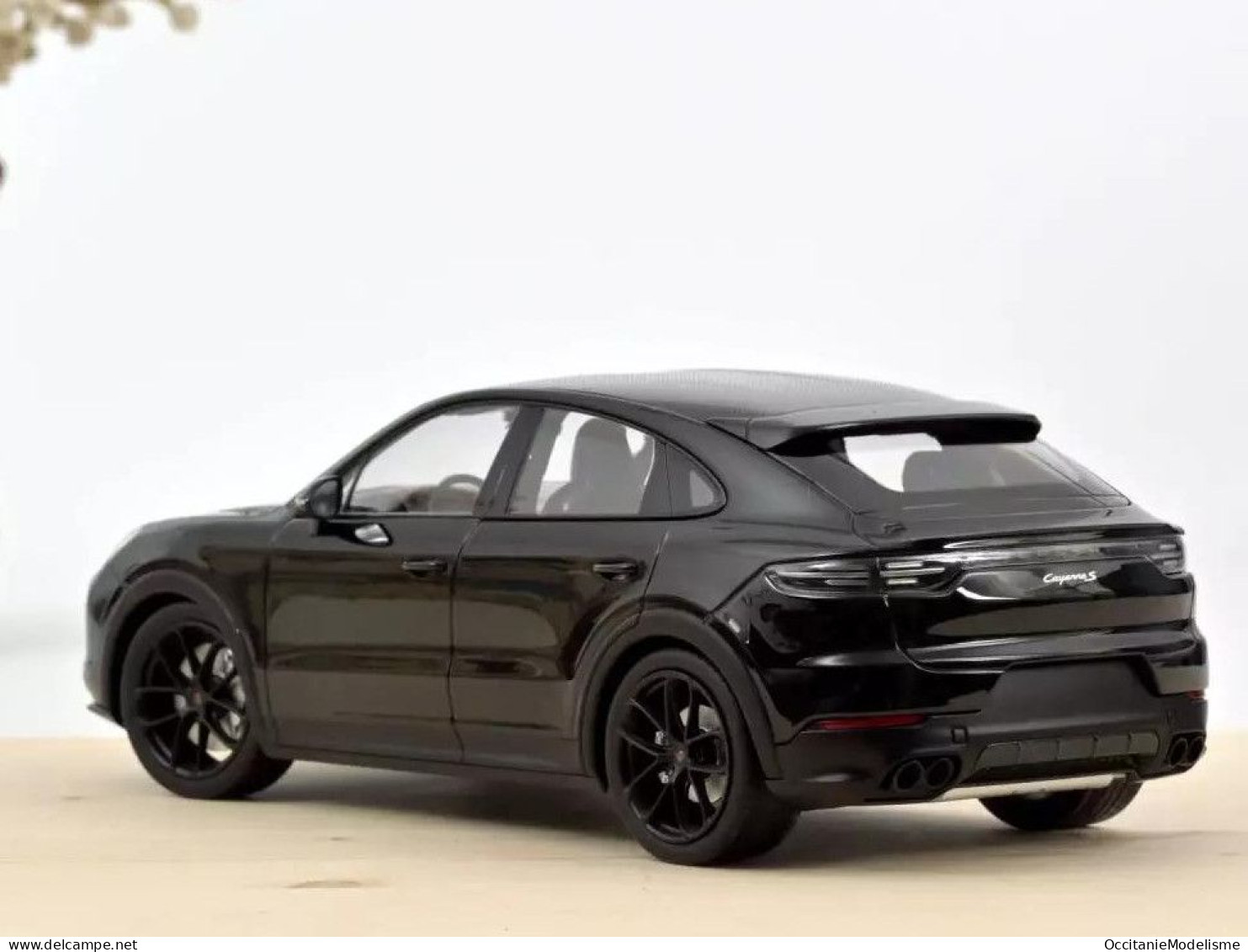 Norev - PORSCHE CAYENNE S Coupé 2019 Noir Réf. 187673 Neuf NBO 1/18 - Norev