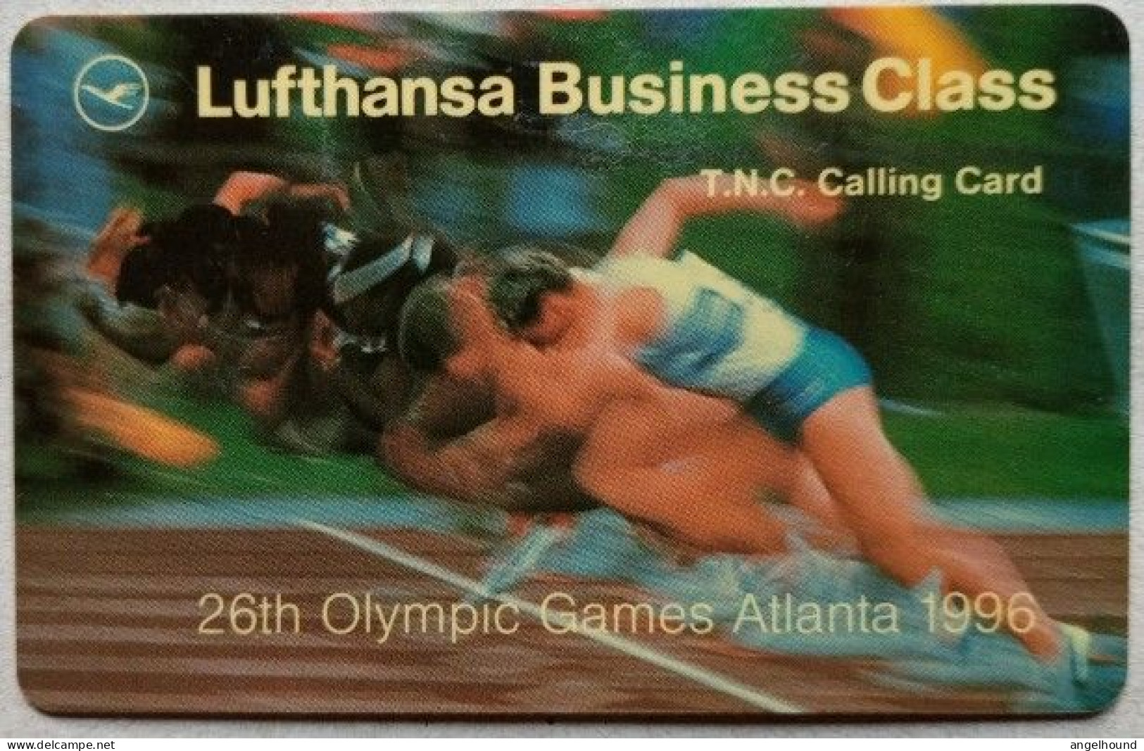 Germany T.N.C. Travel Card -  Lufthansa Business Class  ( Olympic Games Atlanta ) - Sonstige & Ohne Zuordnung