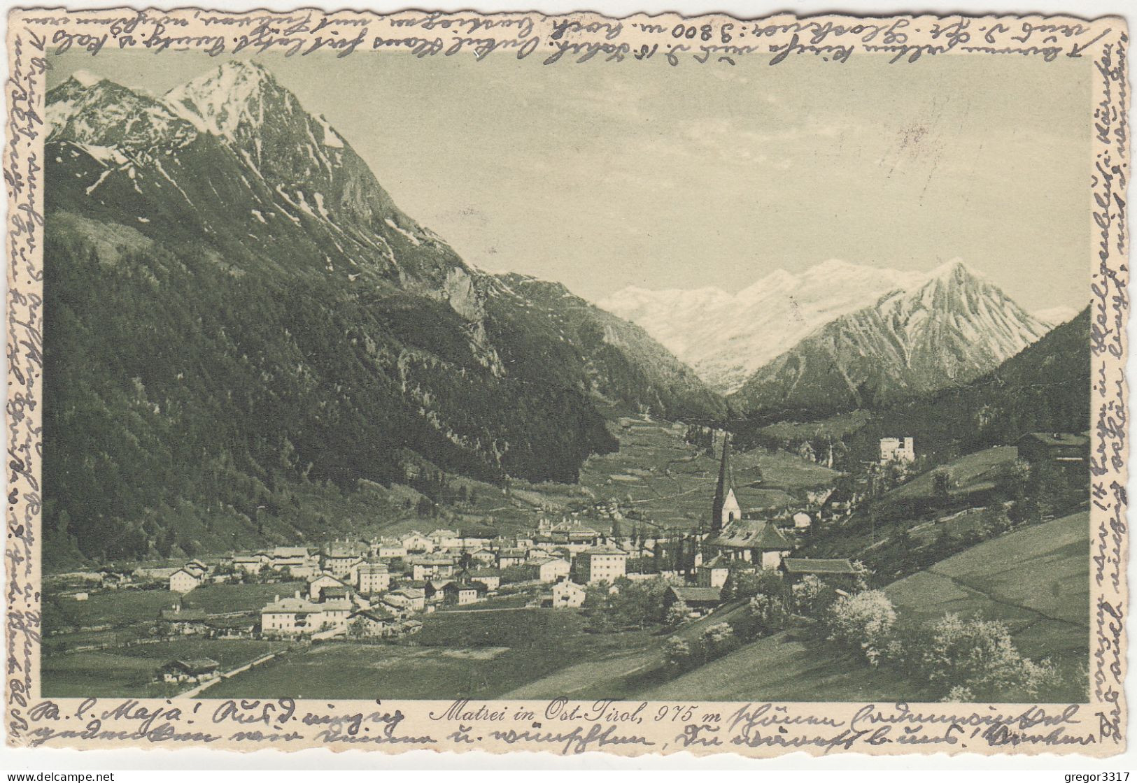 E2944) MATREI - Osttirol Gel Lienz 1927 - Matrei In Osttirol