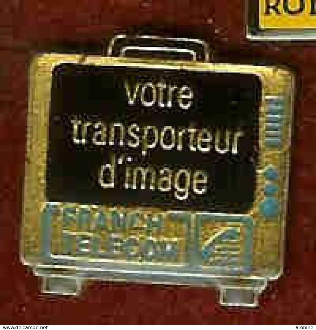 @@ Télévision Votre Transporteur D'image France Télécom (2.2x2.2) @@poFT01 - Telecom De Francia