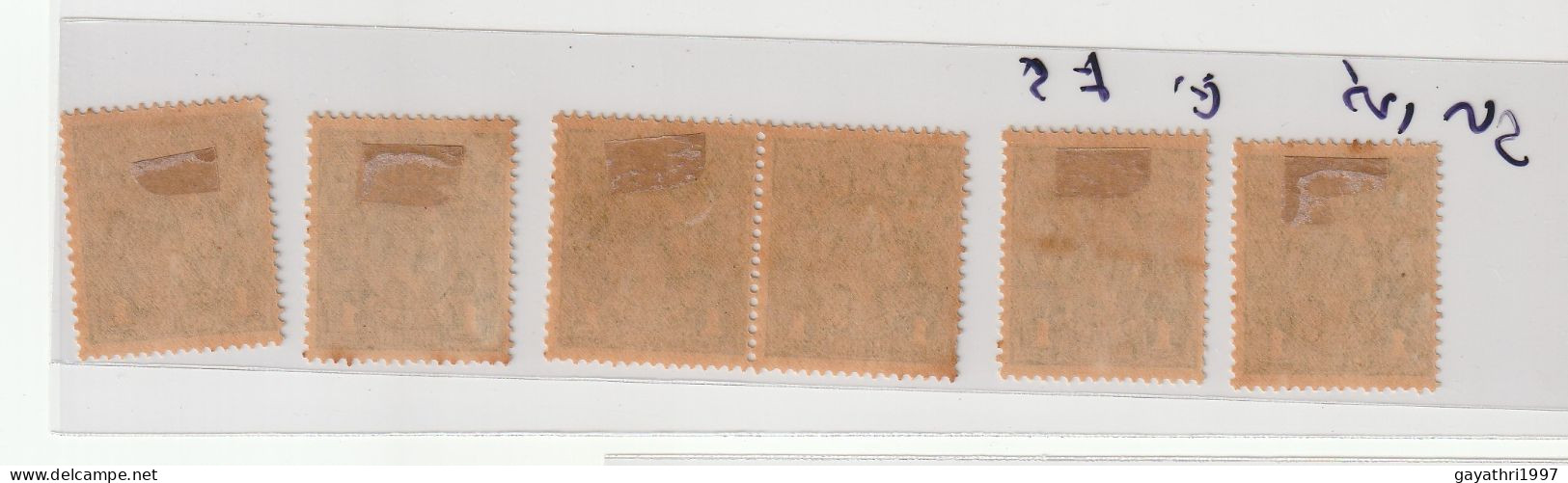 Australia 1931 . SG 125  Mint Hinged 5 Numbers MNH 1 Number Total 6 Numbers Good Condition (AS81) - Mint Stamps