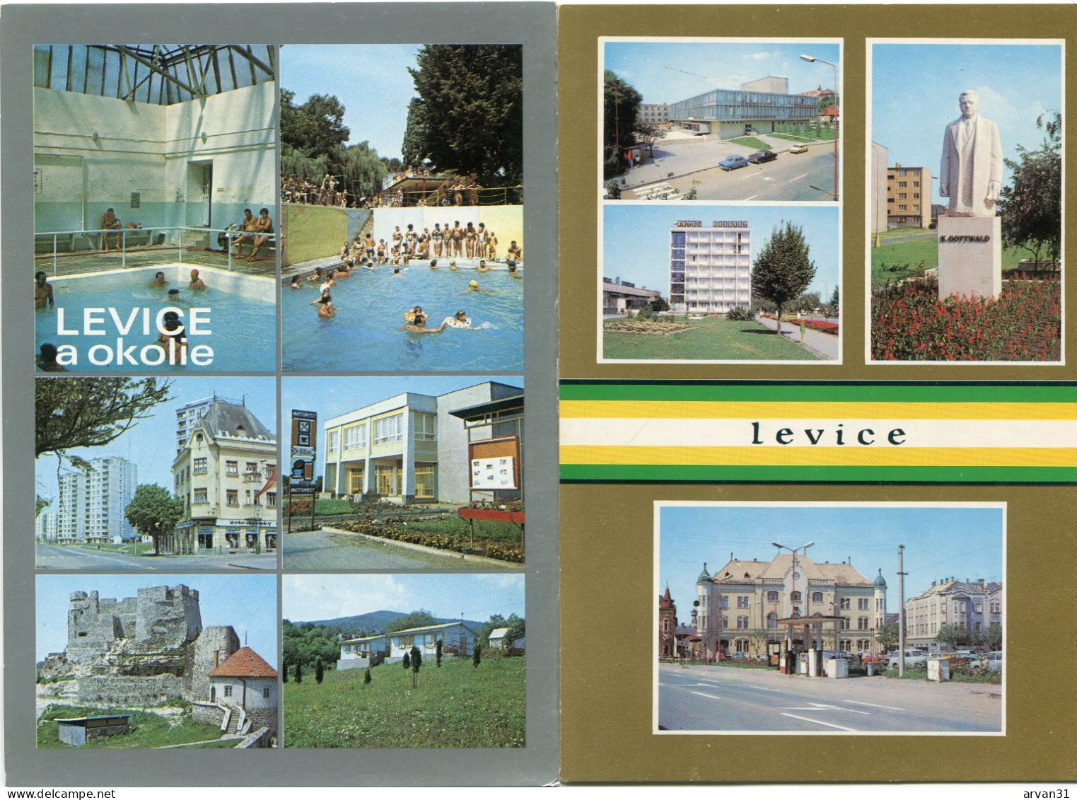 SLOVAQUIE -  LEVICE  - LOT De 2 CPSM - - Slovaquie