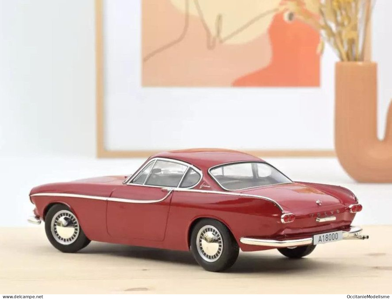 Norev - VOLVO P1800 1961 Rouge Réf. 188700 Neuf NBO 1/18 - Norev