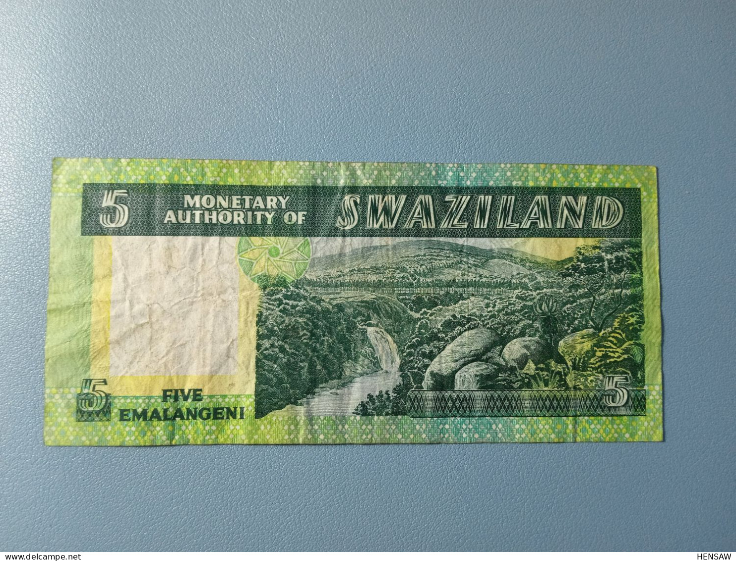 SWAZILAND 5 EMALANGENI 1974 P 3a USED USADO - Swasiland