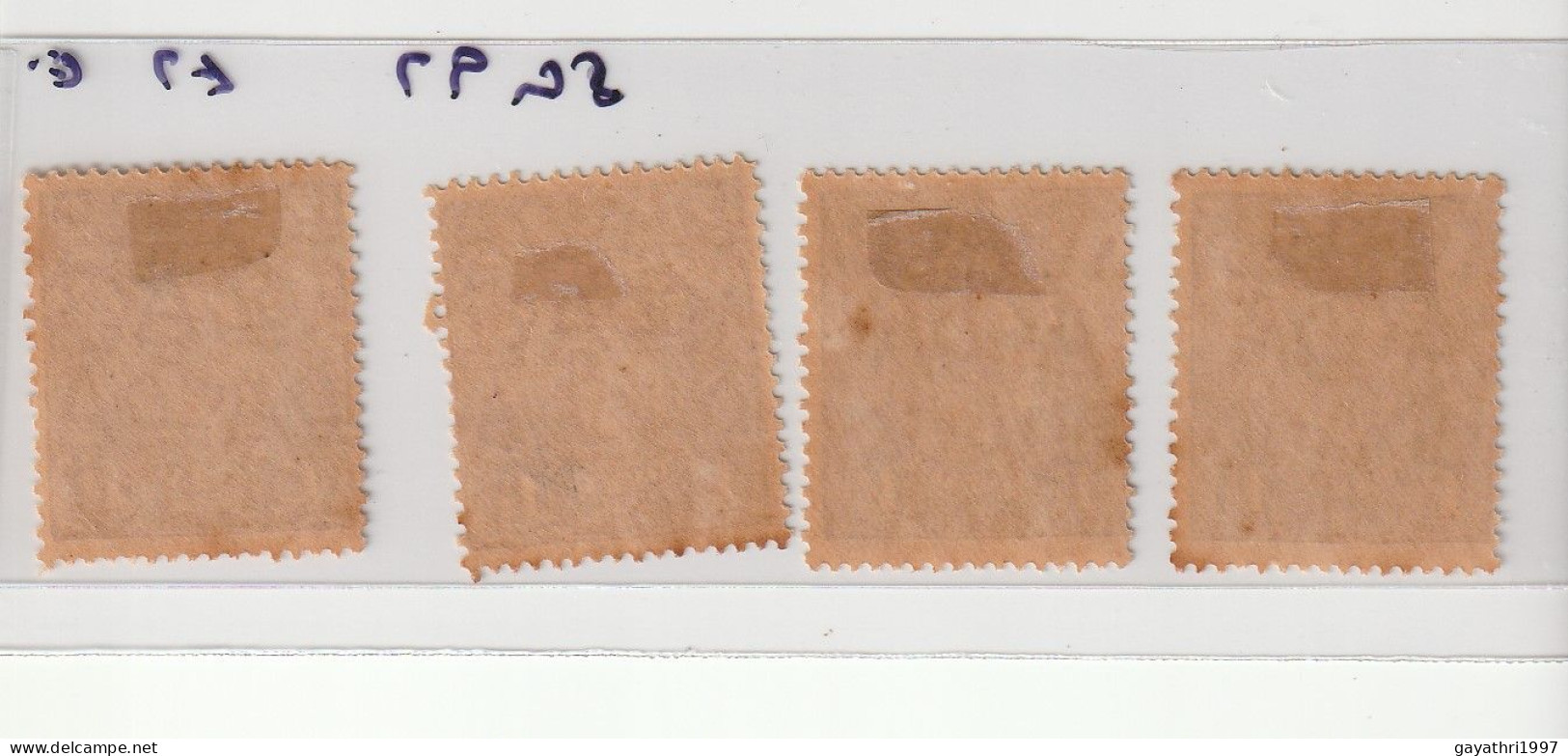 Australia 1931 . SG 97  Mint Hinged 4 Numbers LOT  Good Condition (AS82) - Mint Stamps