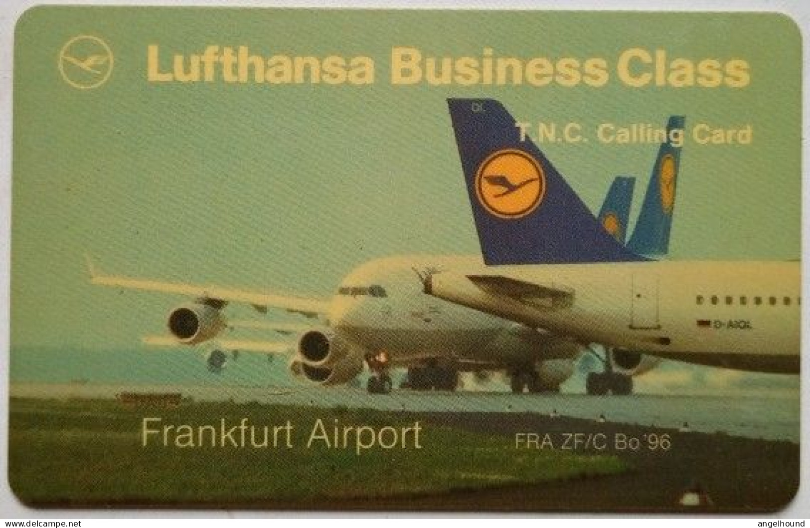 Germany T.N.C. Travel Card - Lufthansa Business Class ( Frankfurt Airport ) - Andere & Zonder Classificatie