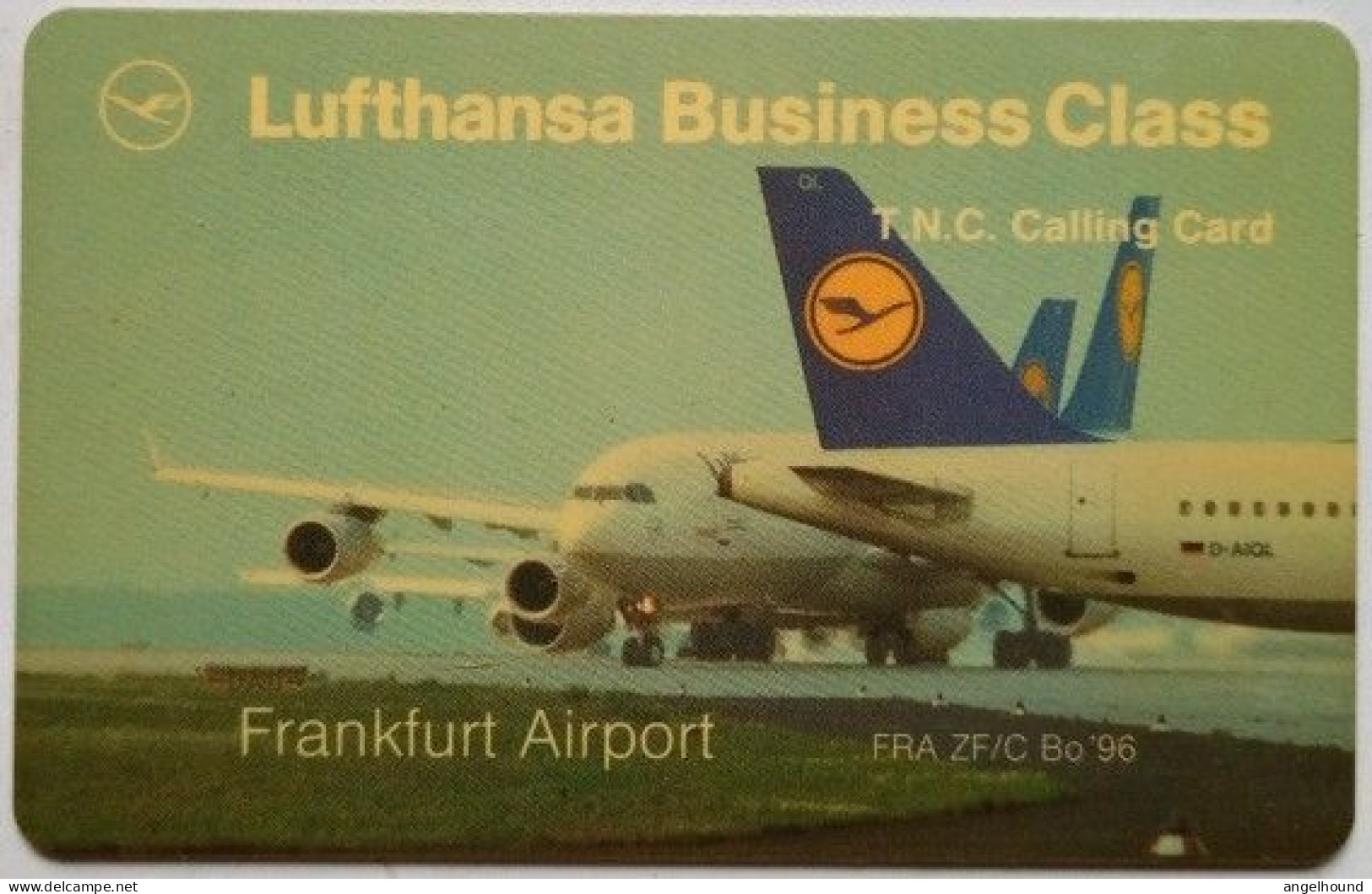 Germany T.N.C. Travel Card - Lufthansa Business Class ( Frankfurt Airport ) - Otros & Sin Clasificación