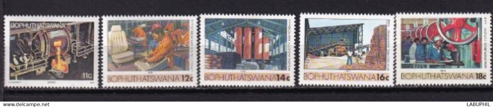 BOPHUTHATSWANA MNH ** 1984 85 86 87 89 Serie Courante En Series Completes - Bophuthatswana