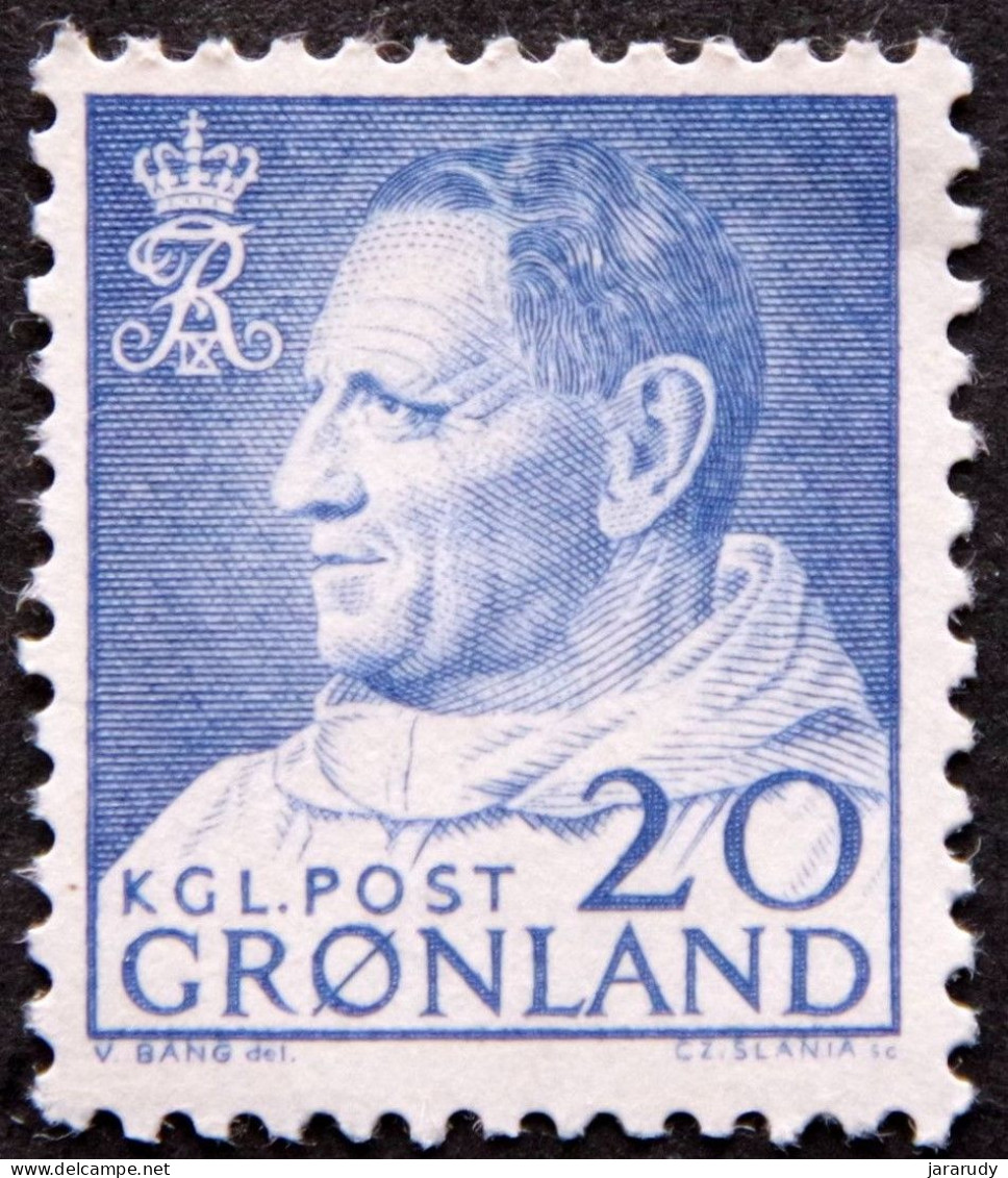 GROENLANDIA BÁSICA 1963 Yv 41 MNH - Unused Stamps