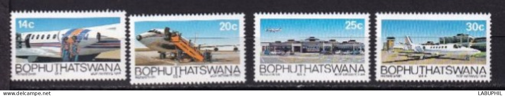 BOPHUTHATSWANA MNH ** 1986 Aviation - Bofutatsuana