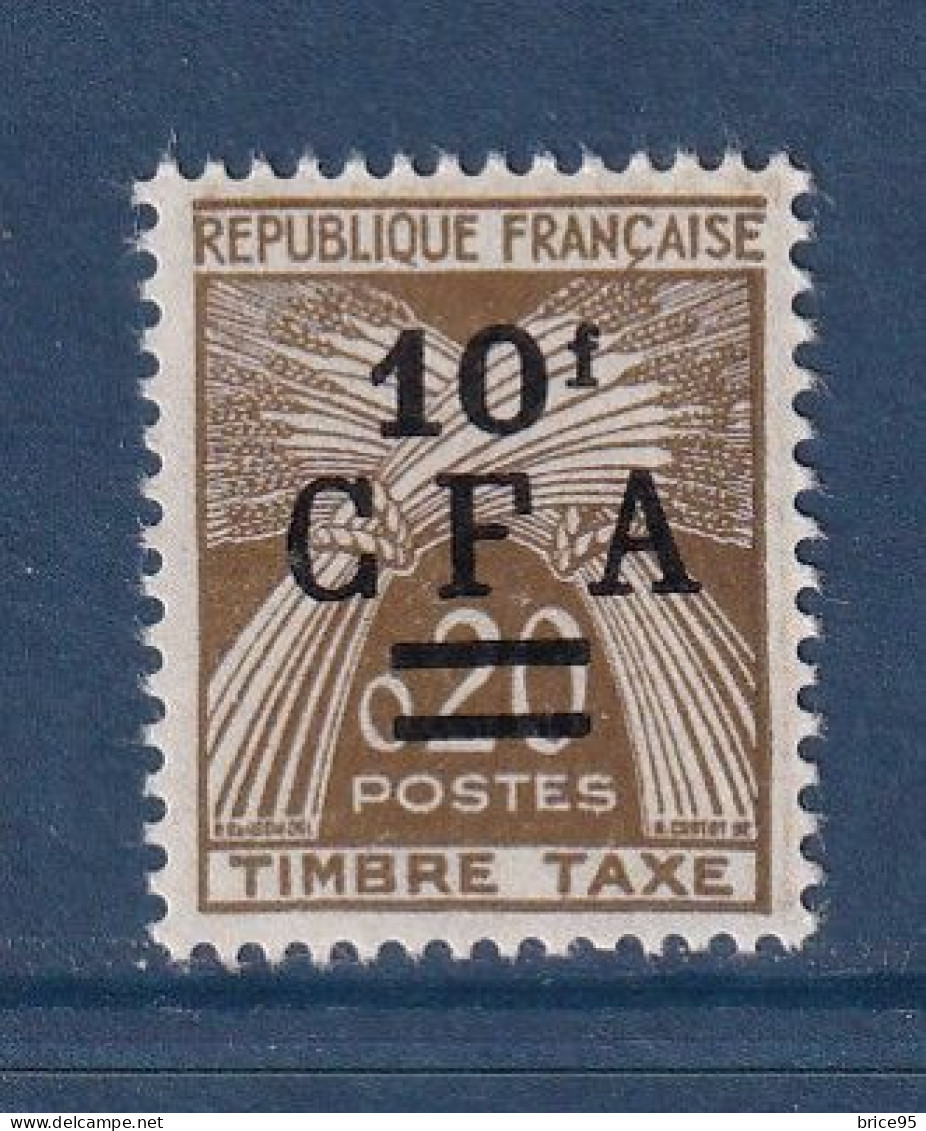 Réunion - Taxe - YT N° 46 ** - Neuf Sans Charnière - 1962 à 1964 - Timbres-taxe