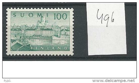 1958 MNH Finland, Finnland, Mi 496, Postfris - Ungebraucht