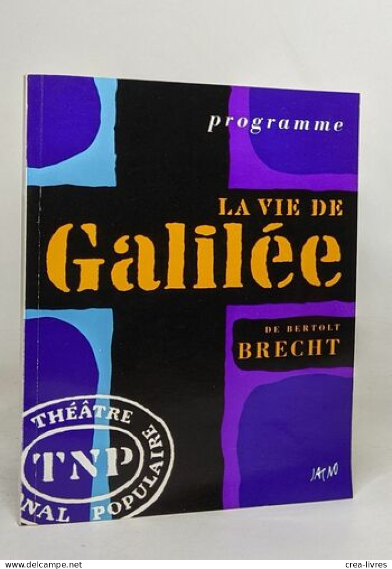 La Vie De Galilée - Franse Schrijvers