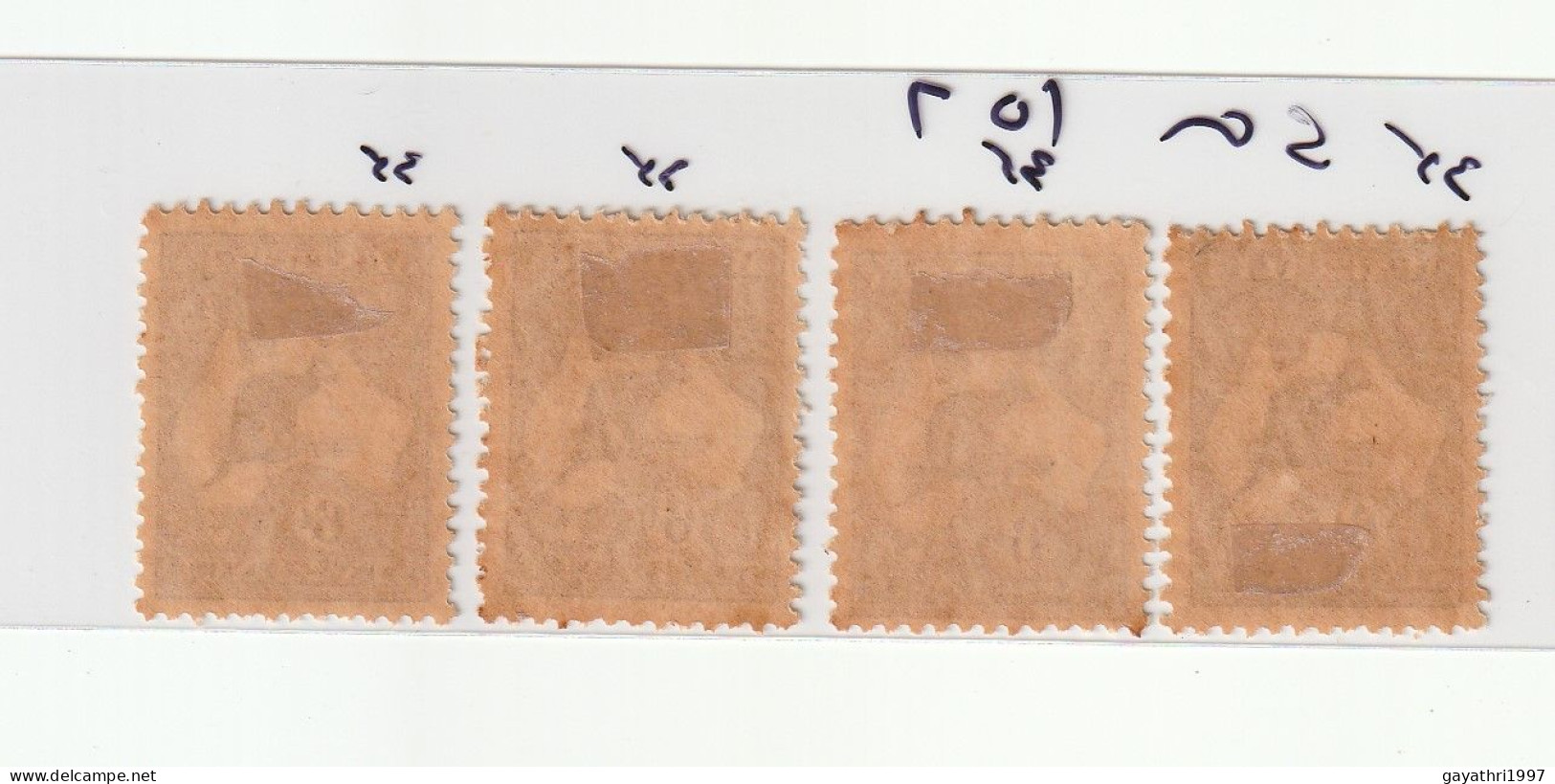 Australia 1928 . SG 109 (hinged) 2 Stamps And SG 107  Hinged   Total 6 Stamps  Good Condition (AS91) - Nuovi