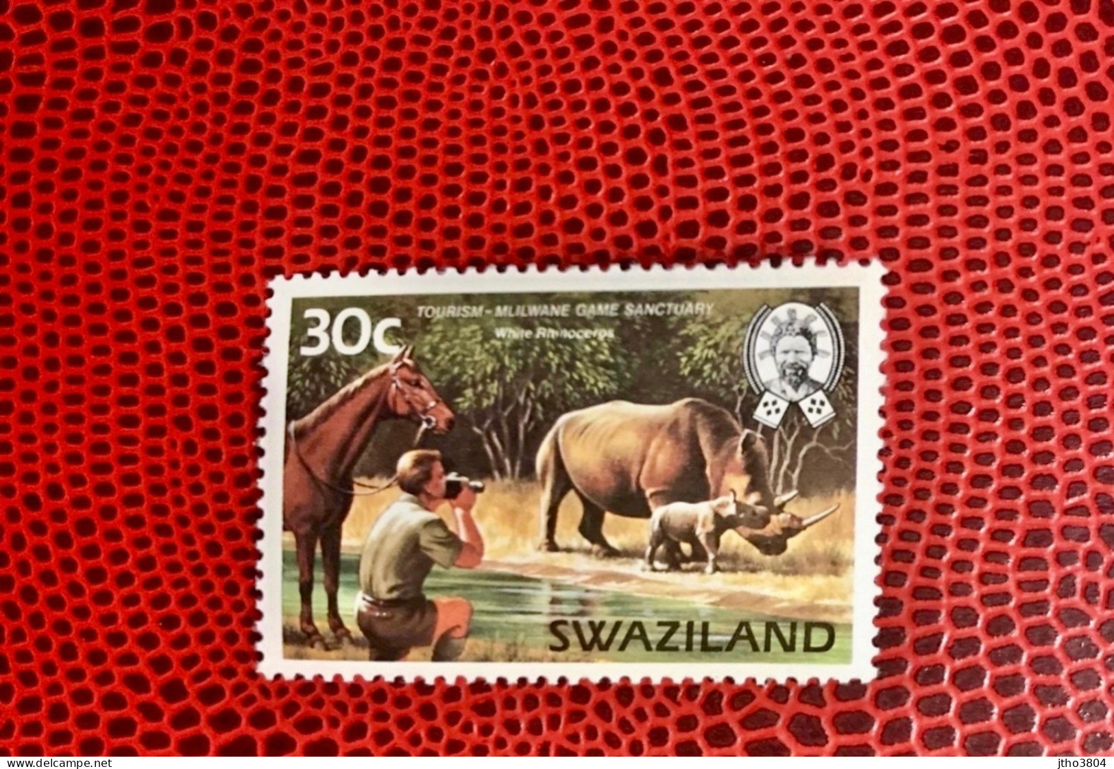 SWAZILAND 1981 1v Neuf MNH ** Mi 371 Mamíferos Mammals  Säugetiere Mammiferi Mammifère - Rhinoceros