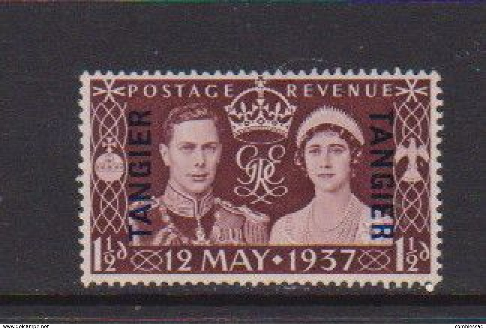 MOROCCO  AGENCIES  TANGIER    1937    Coronation   MNH - Postämter In Marokko/Tanger (...-1958)