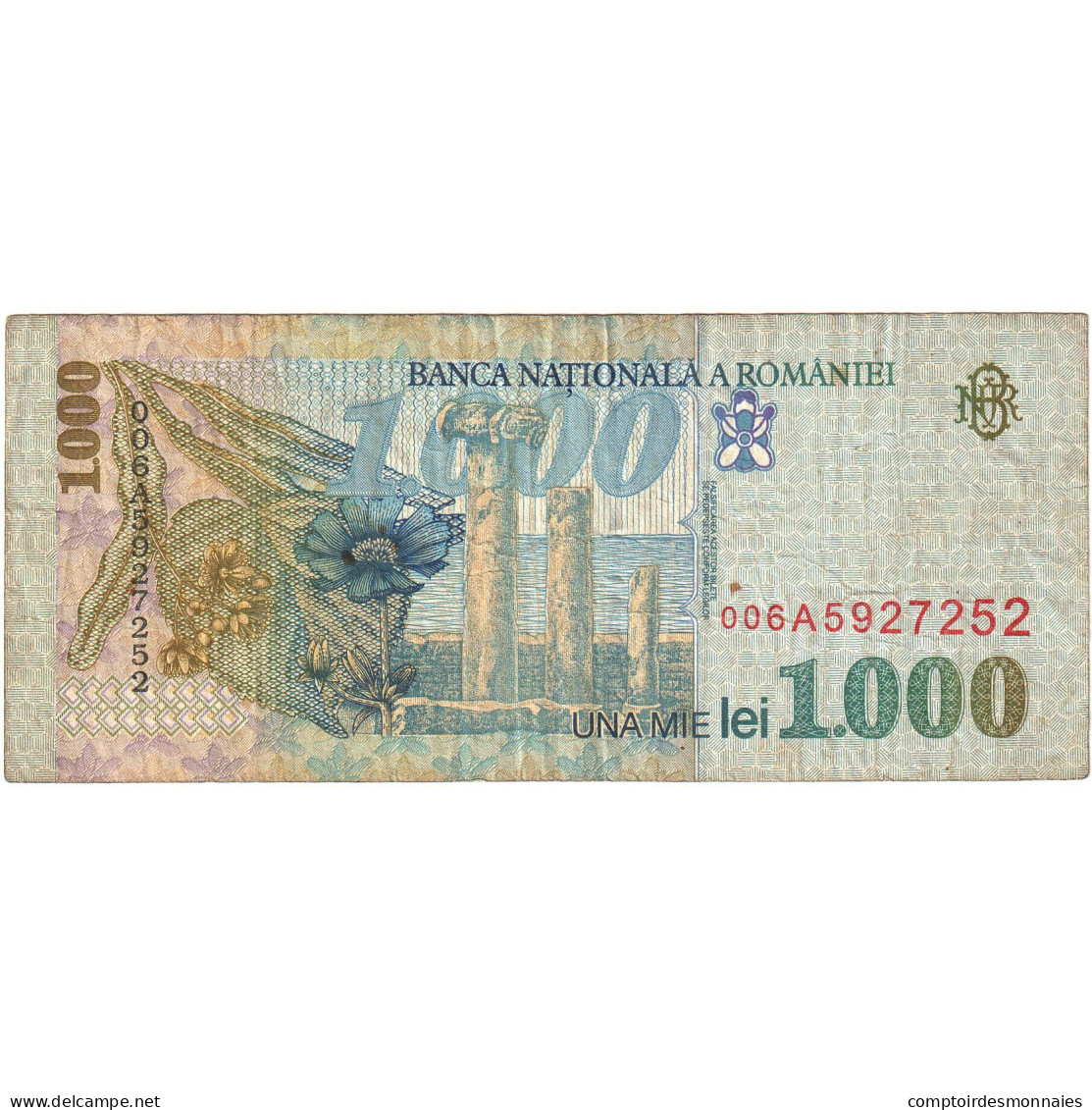 Billet, Roumanie, 1000 Lei, 1998, KM:106, TB - Roumanie