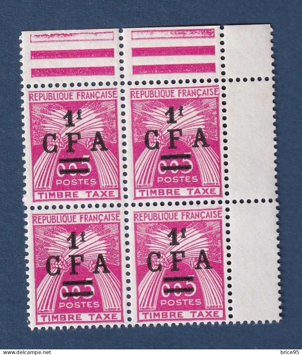 Réunion - Taxe - YT N° 40 ** - Neuf Sans Charnière - 1949 à 1950 - Postage Due