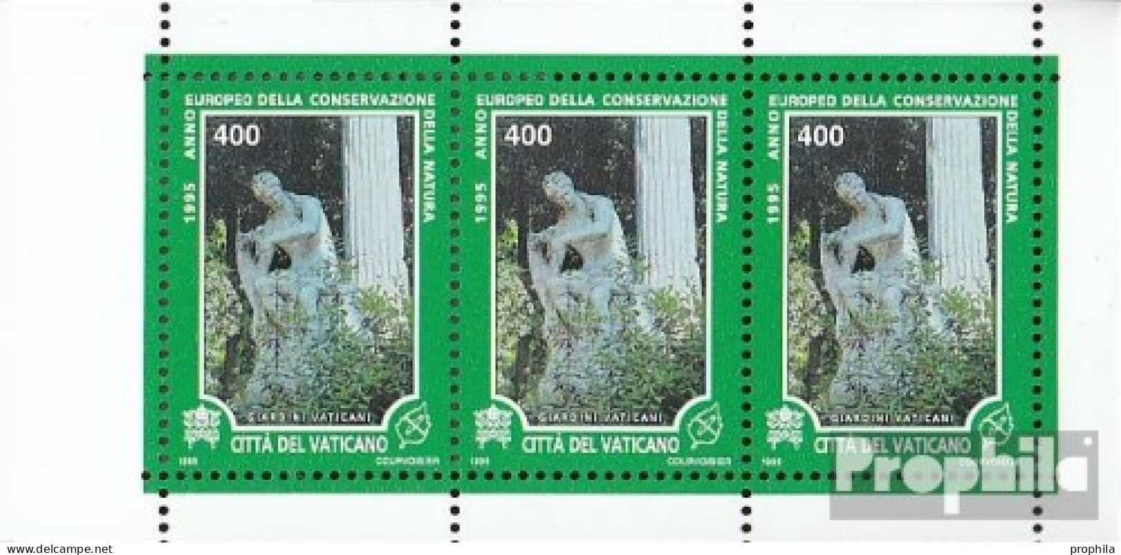 Vatikanstadt Hbl10 Postfrisch 1995 Europäisches Naturschutzjahr - Cuadernillos