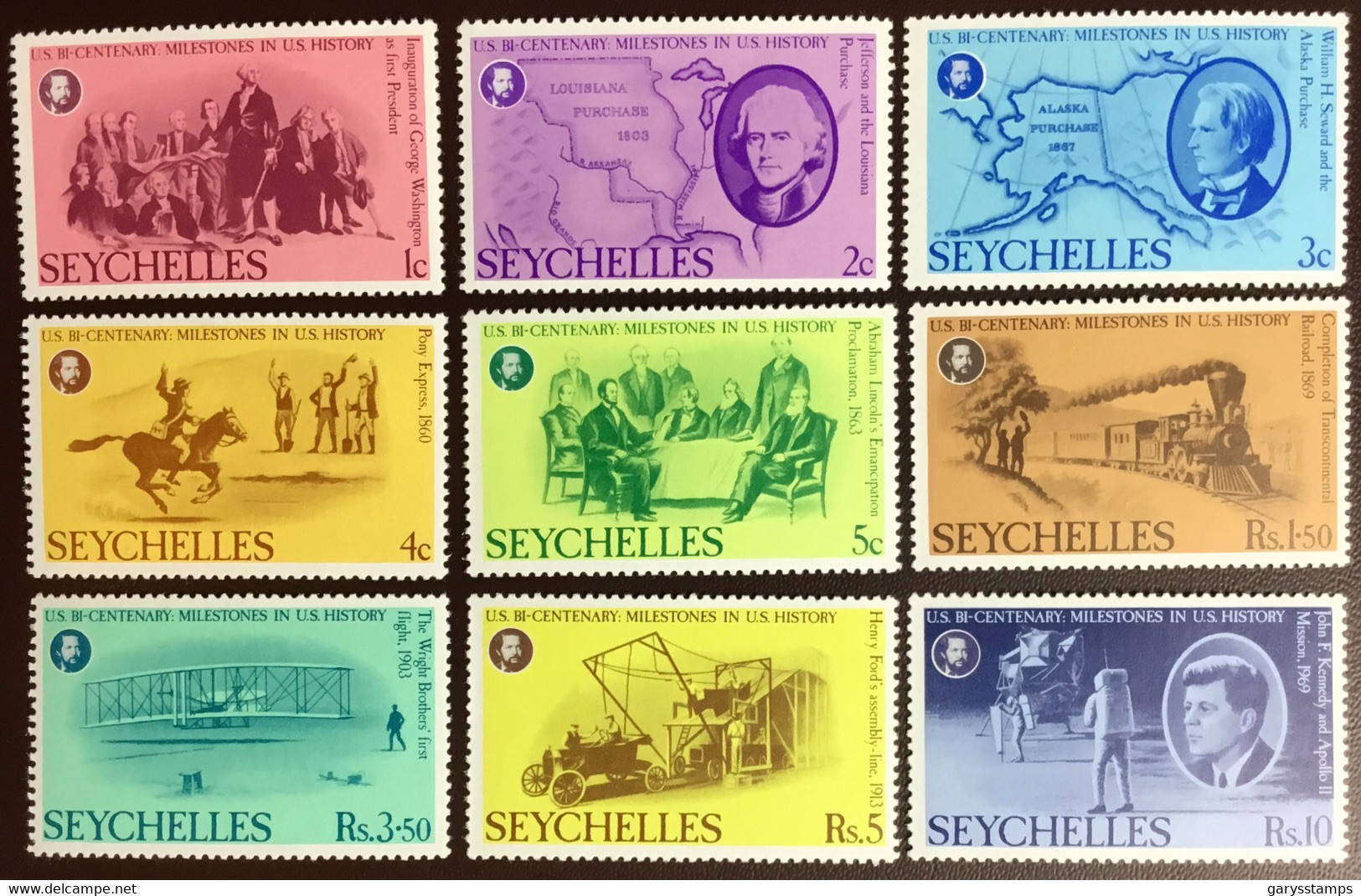 Seychelles 1976 American Revolution Bicentennial MNH - Seychelles (1976-...)