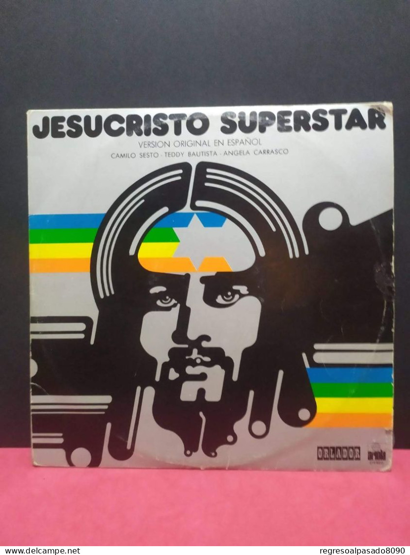 Disco Vinilo Doble Lp Jesucristo Superstar Camilo Sexto Opera Rock Orlador 1976 - Unclassified