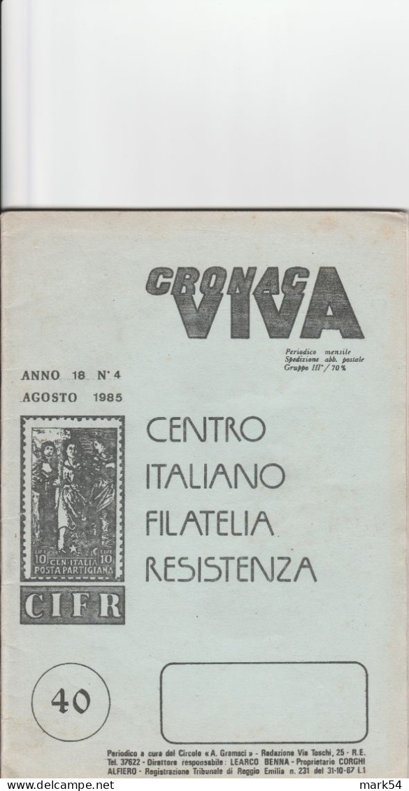 19. Cronaca Viva Lotto Di Varie Riviste 40-41-42-43-44 – - Italiane (dal 1941)