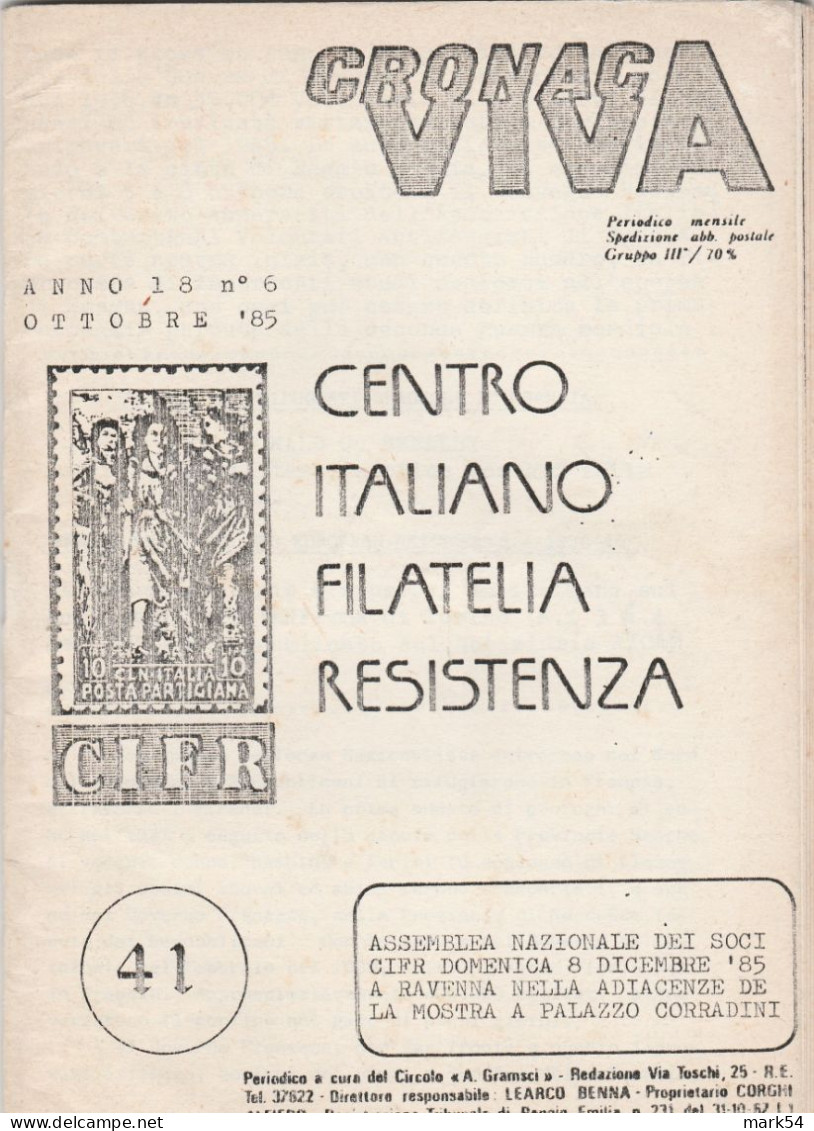 19. Cronaca Viva Lotto Di Varie Riviste 40-41-42-43-44 – - Italien (àpd. 1941)