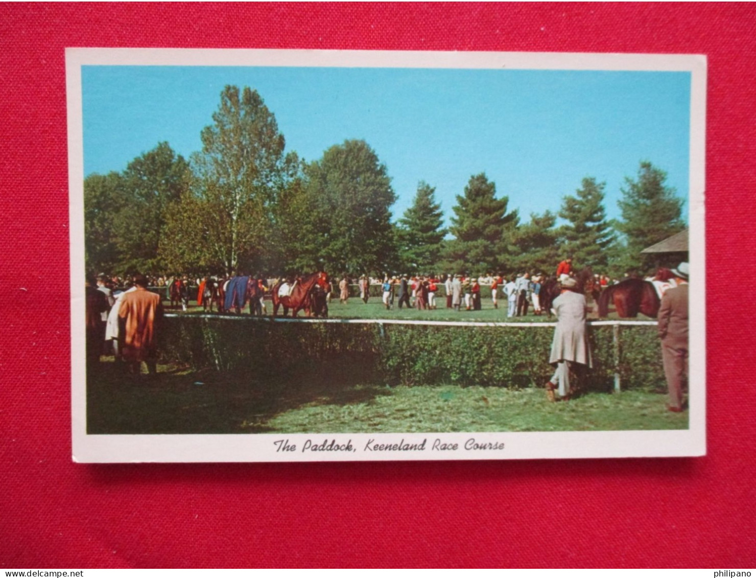 Keenland Race Course. The Paddock.   Lexington  Kentucky > Lexington     Ref 6307 - Lexington