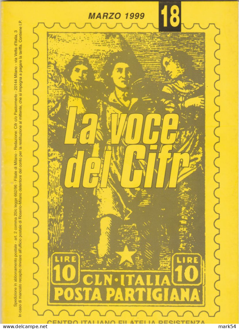 22. La Voce Del CIFR Vari Numeri: 16-17-18-19 - Italiaans (vanaf 1941)