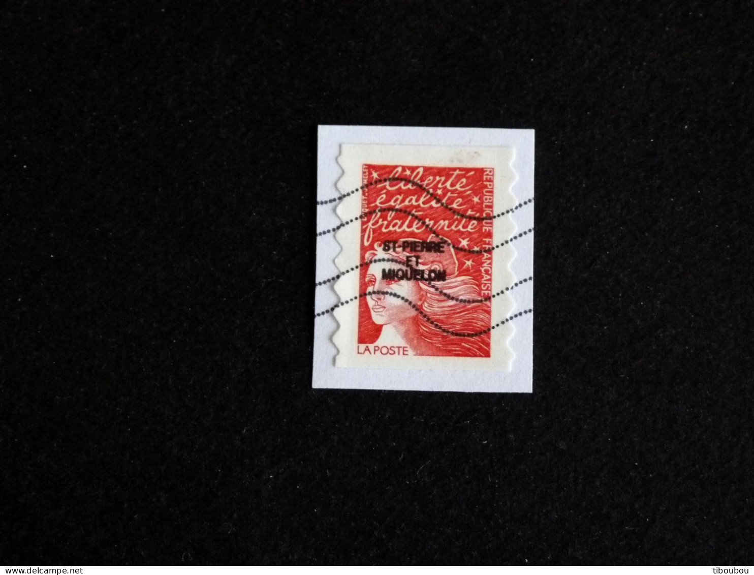 SAINT PIERRE ET MIQUELON YT 675 OBLITERE - MARIANNE DE LUQUET - Used Stamps