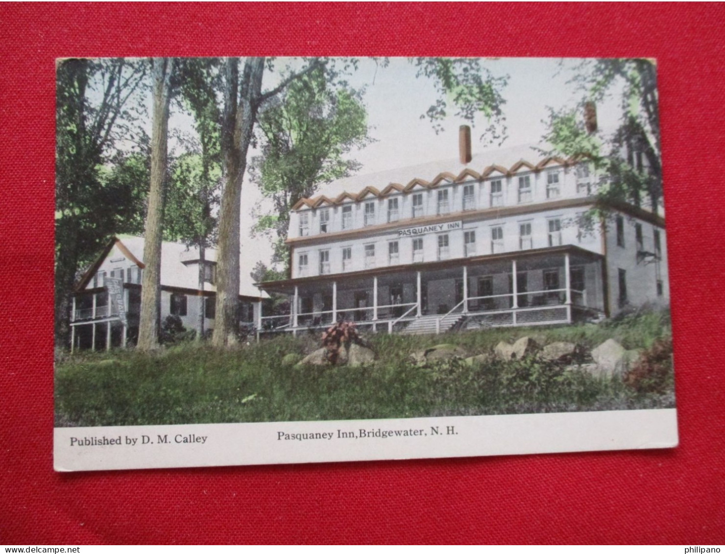 Pasquaney Inn Bridgewater.    New Hampshire       Ref 6307 - Sonstige & Ohne Zuordnung