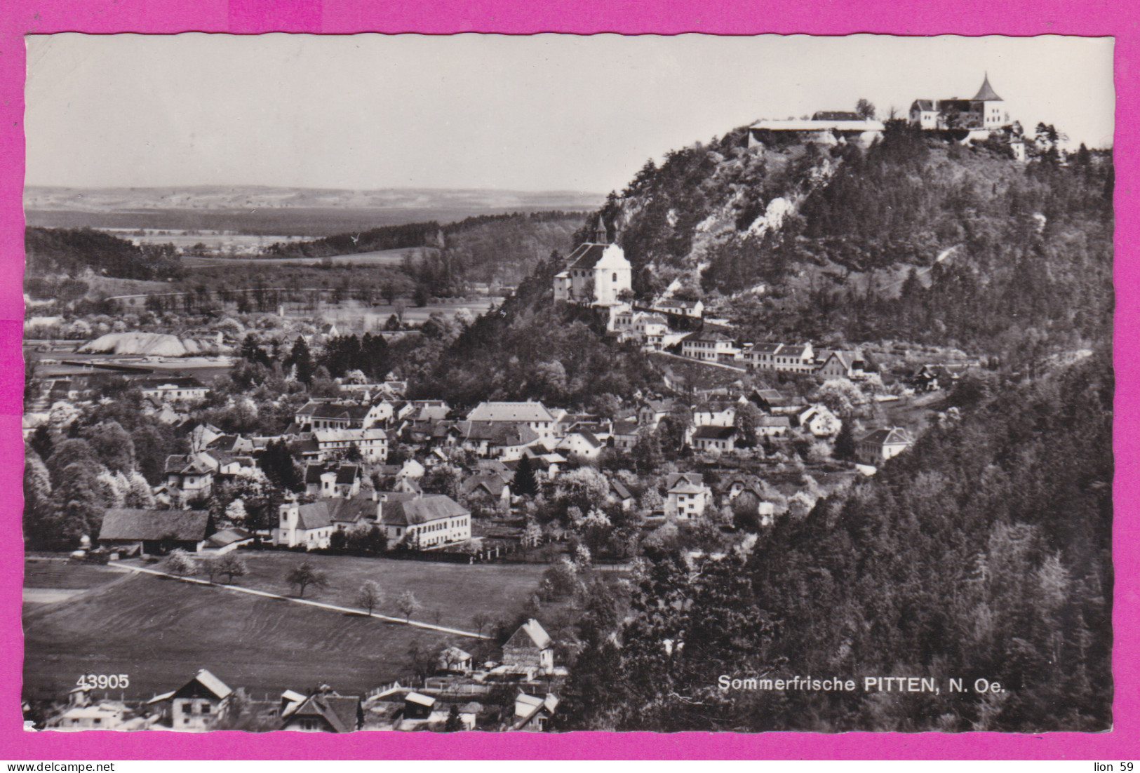 293503 / Austria - Sommerfrische Pitten, N. -Oe PC 1966  Pitten USED - 1.80 S Münzturm Hall Tirol Osterreich Autriche - Neunkirchen