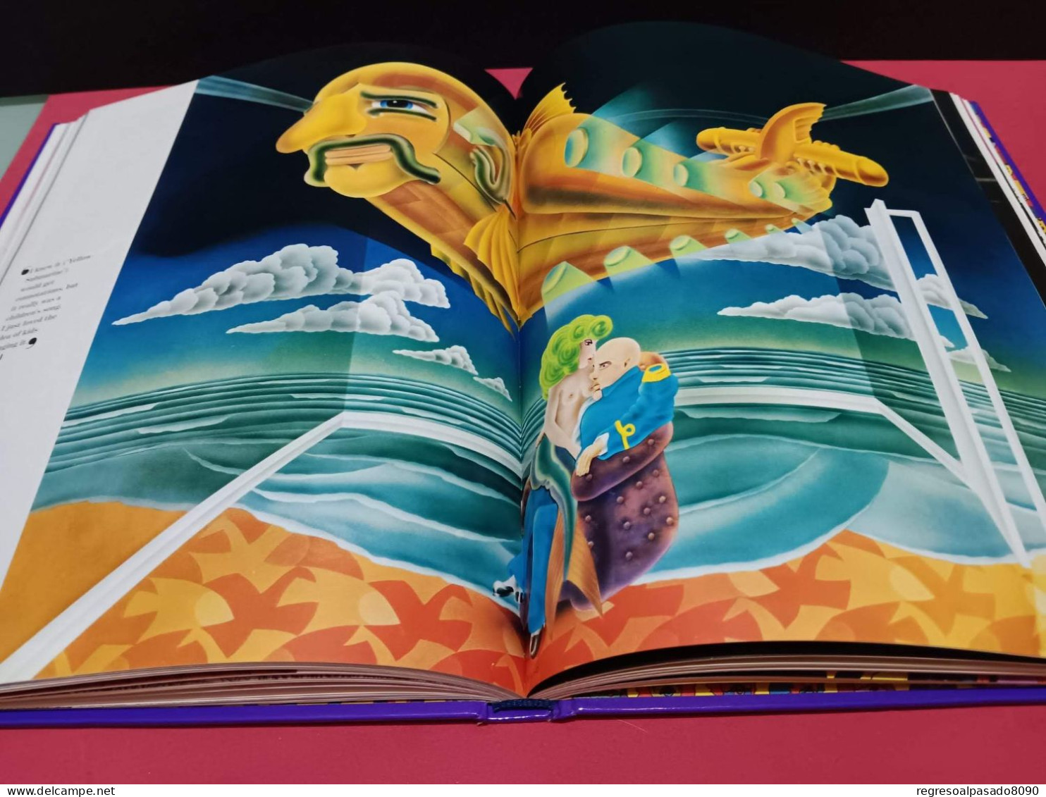 libro the beatles ilustrated lirics alan aldridge idioma en ingles