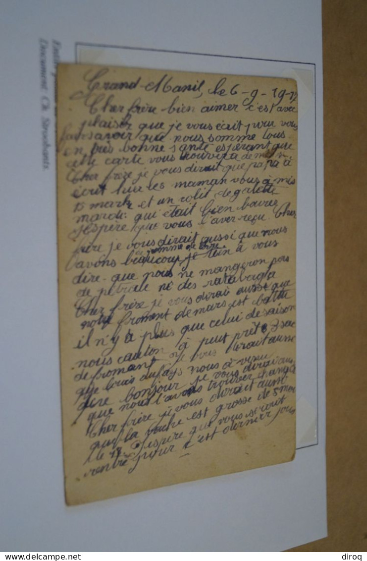 Courrier,envoi,guerre 14-18,oblitération De Gembloux,oblitération Militaire,occupation Allemande 1917 - OC38/54 Ocupacion Belga En Alemania