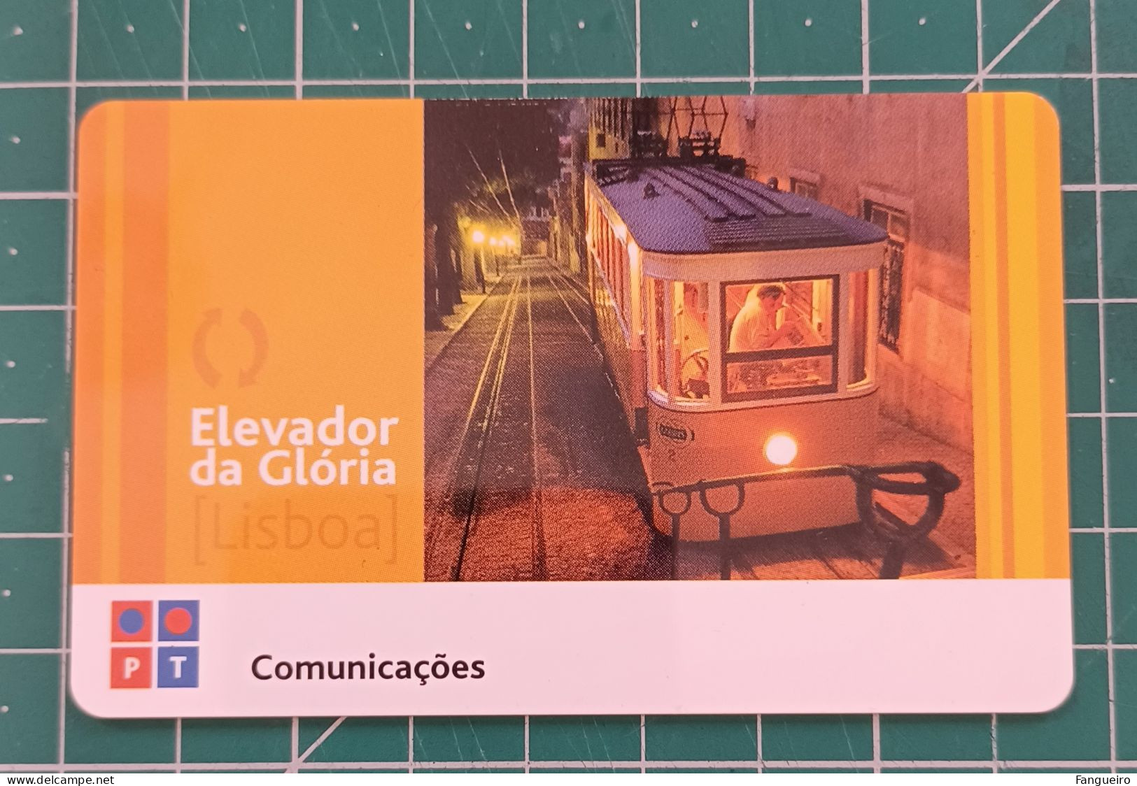 PORTUGAL USED PHONECARD PT487 GLORIA ELEVATOR - Portugal