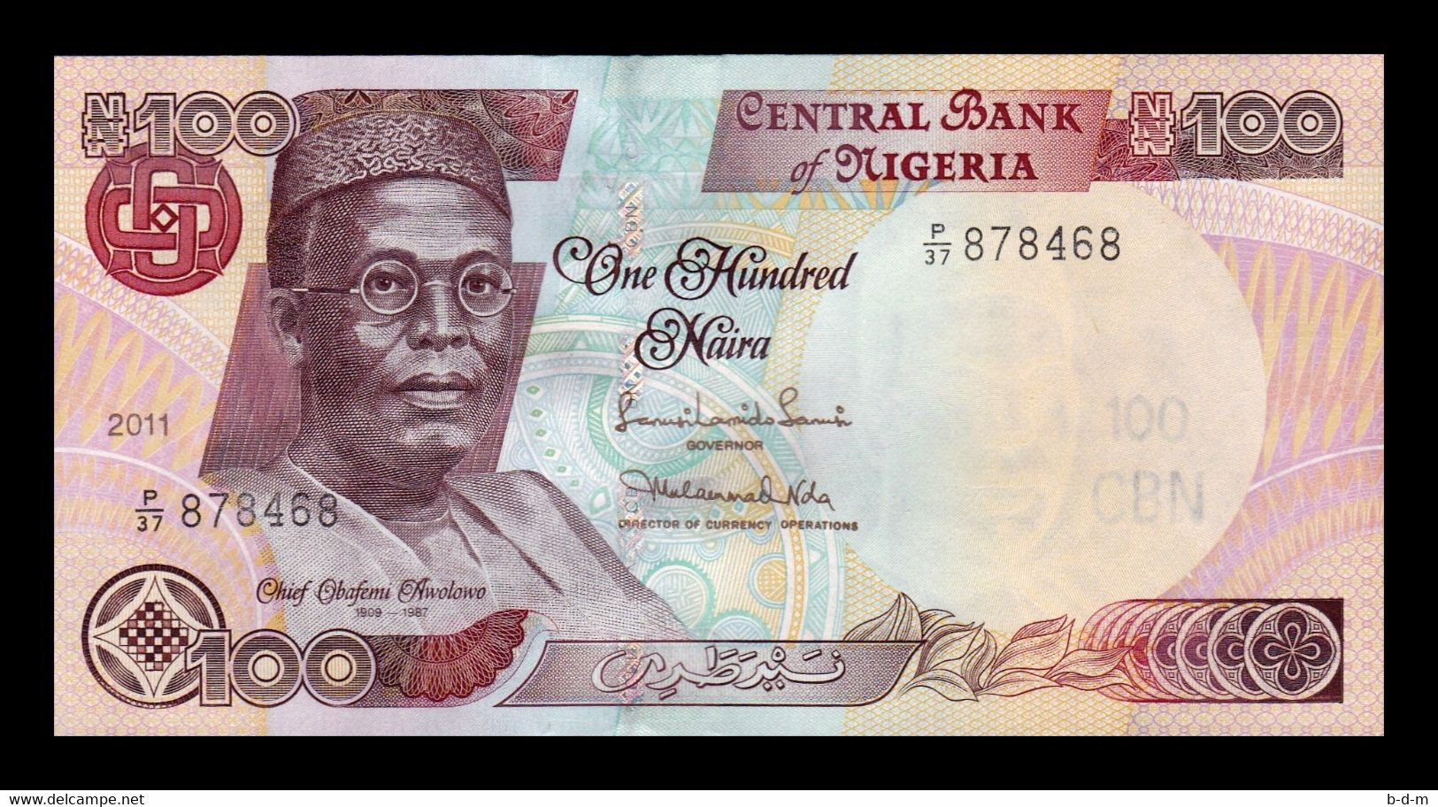 Nigeria 100 Naira 2011 Pick 28k Sc Unc - Nigeria